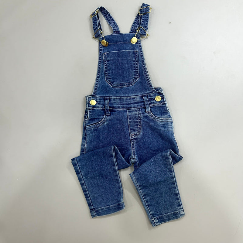 Jardineira Jeans - Trajadinhos
