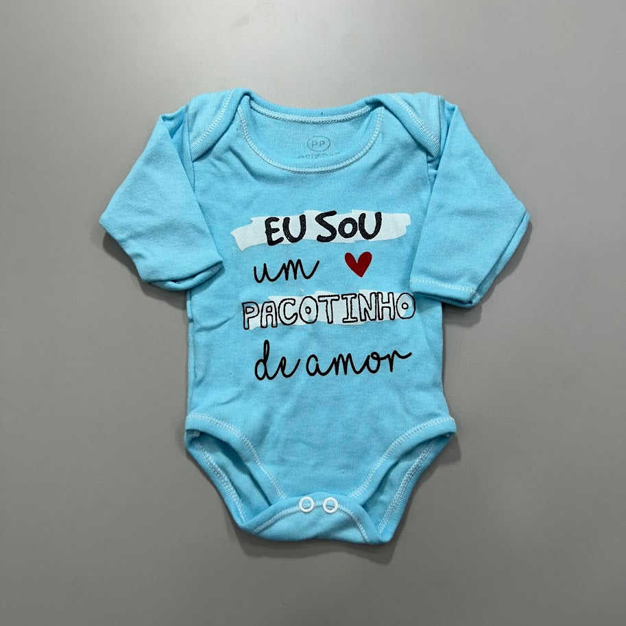 Body Cotton Prematuro - Bebê Brincalhão